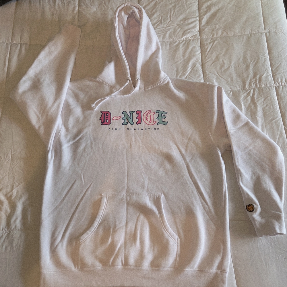 White Hoodie Unisex